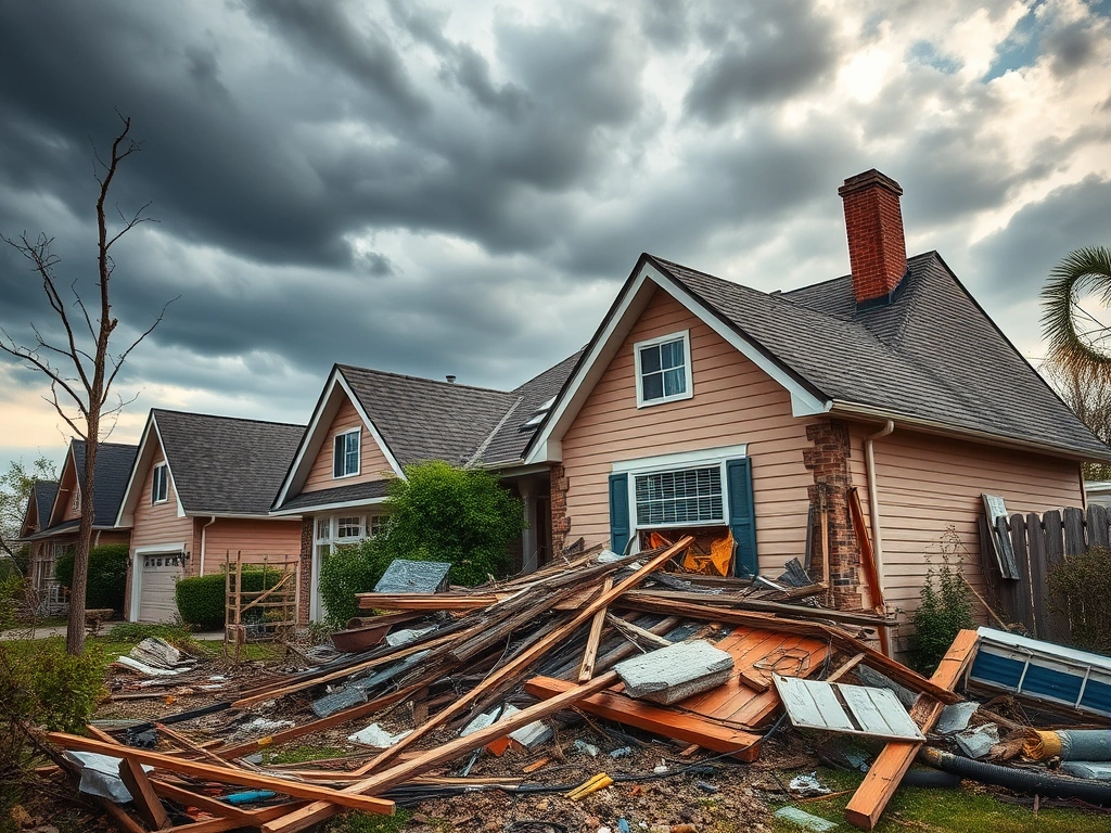 Storm Natural Disaster Damage