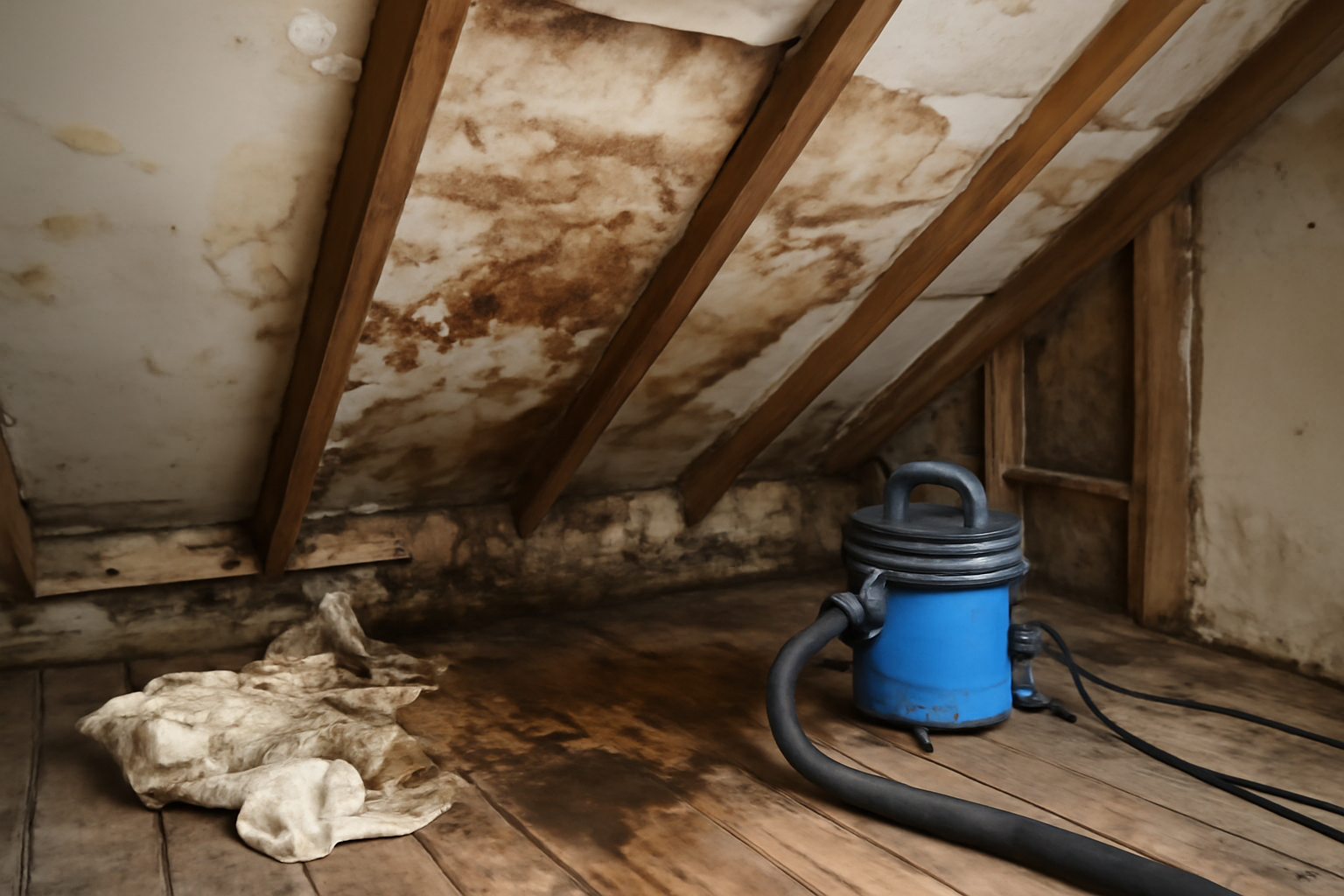 Attic Water Extraction in Highview, KY