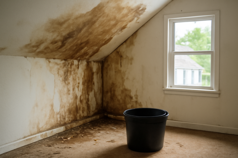 Attic Water Removal