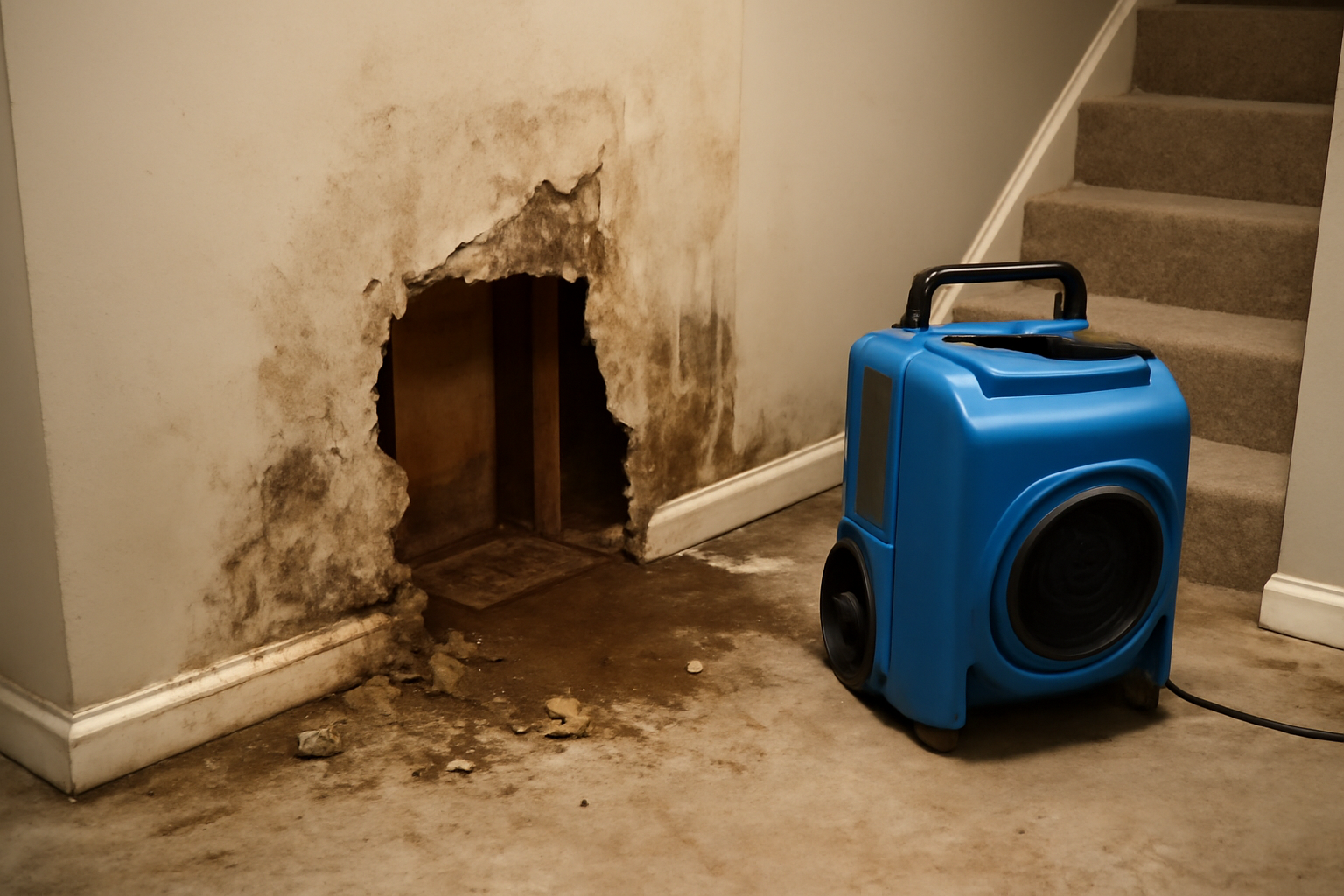 Basement Water Removal in Cold Spring, KY