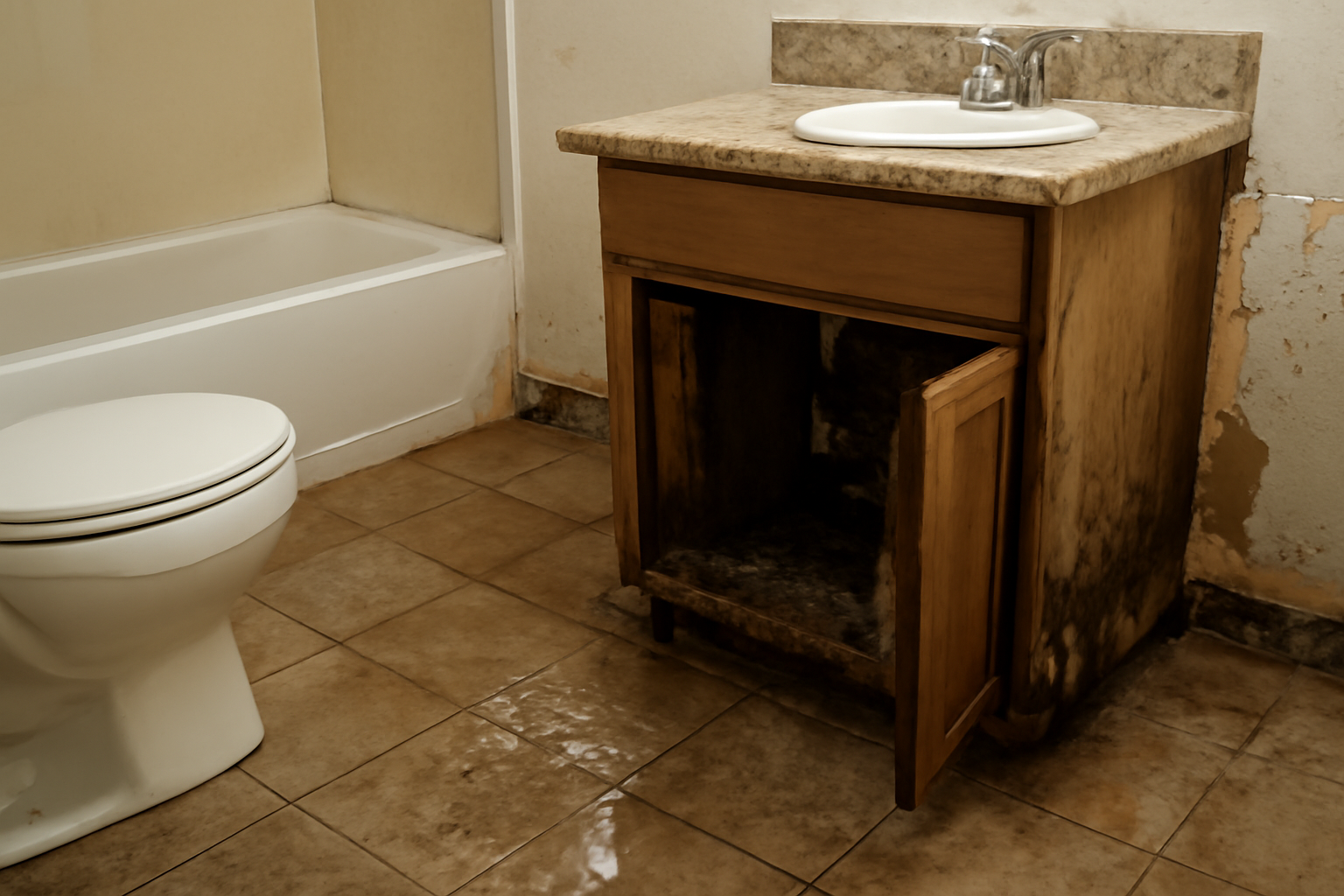 Bathroom Water Removal in Covington, KY