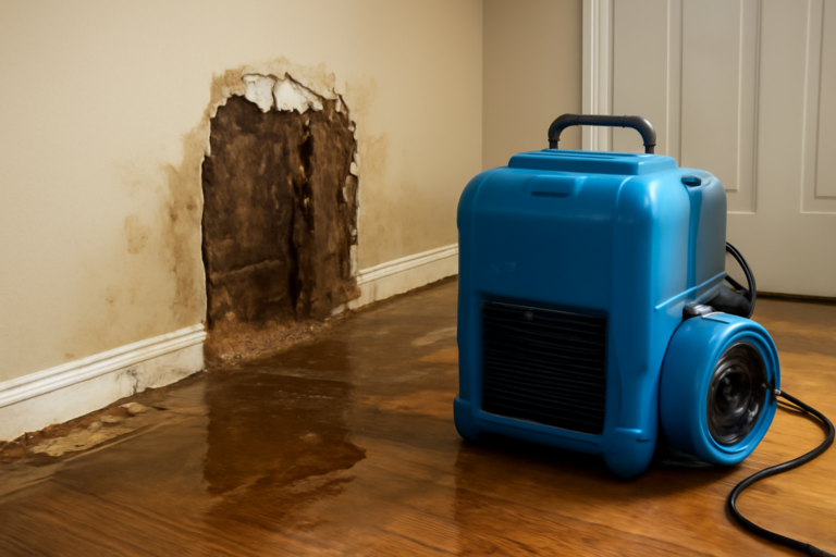 Burst Pipe Water Removal