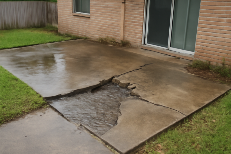 Concrete Slab Water Extraction