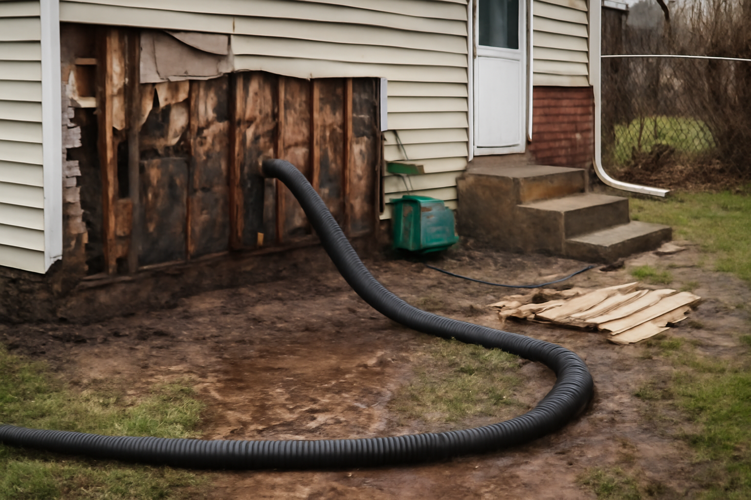 Contaminated Water Removal in Covington, KY