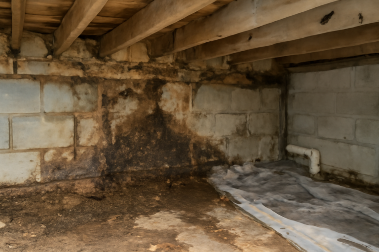 Crawl Space Water Damage Repair