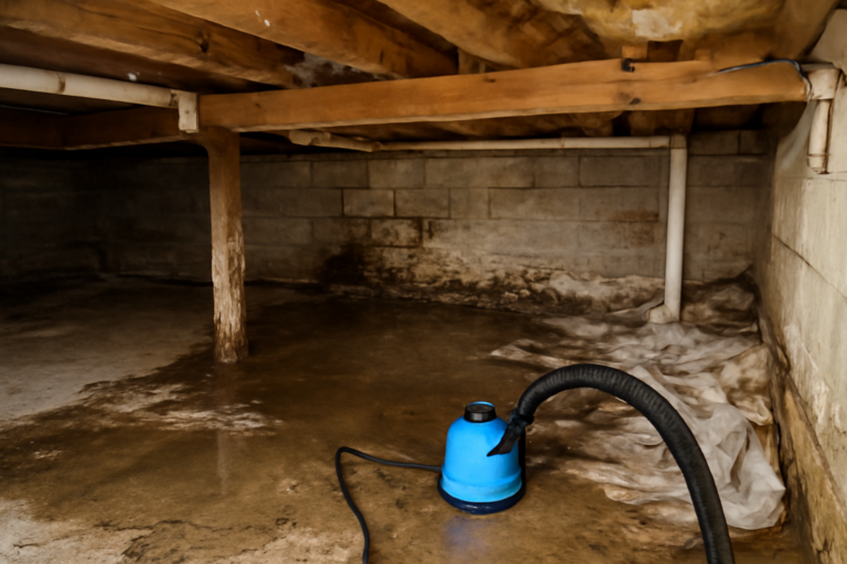 Crawl Space Water Extraction