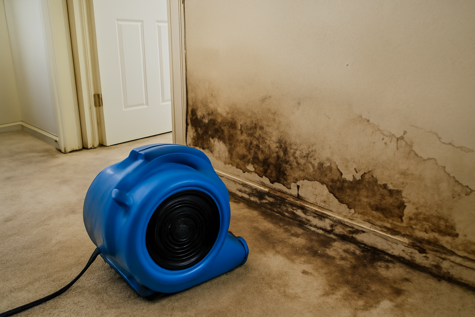 High-Velocity Air Mover Drying in Cold Spring, KY