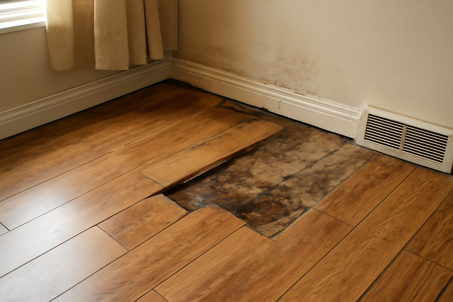Laminate Floor Water Damage Restoration in West Point, KY