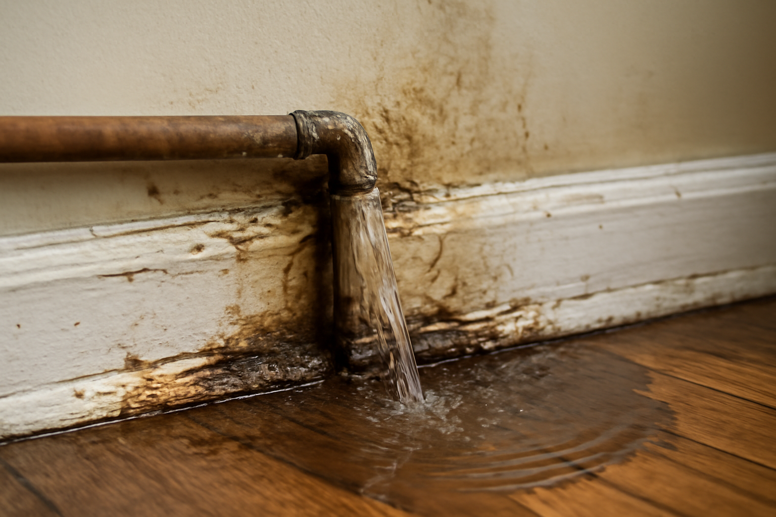 Leaking Pipe Water Removal in Middletown, KY