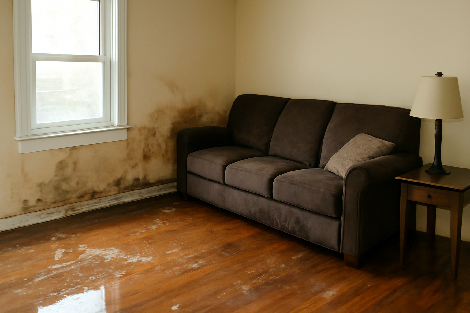 Living Room Water Removal in Dayton, KY