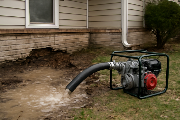 Portable Pump Water Extraction