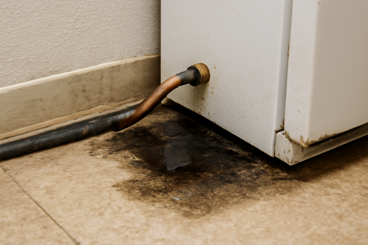 Refrigerator Water Line Leak Removal in Clarksville, IN