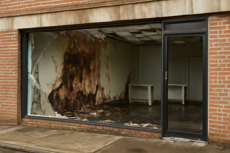 Retail Store Water Damage Restoration