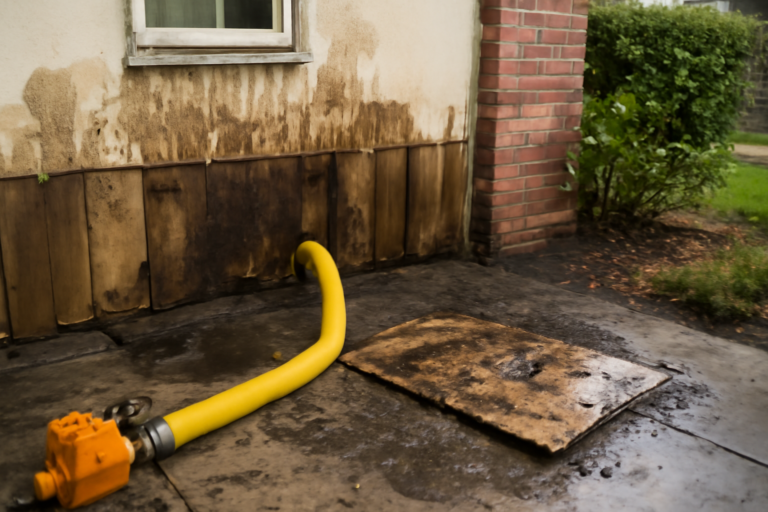 Sewage Cleanup & Disinfection
