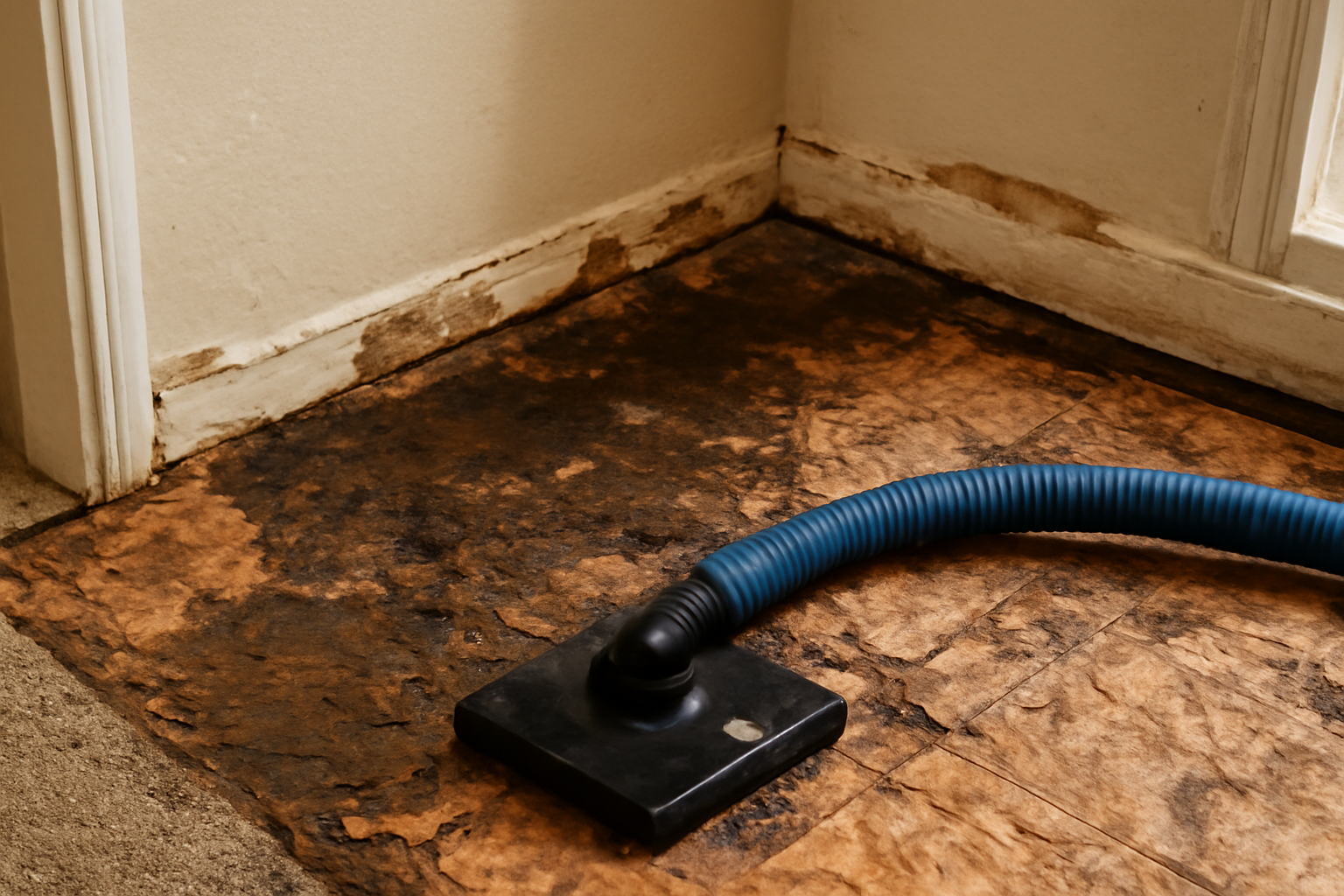 Subfloor Water Extraction in Floyds Knobs, IN