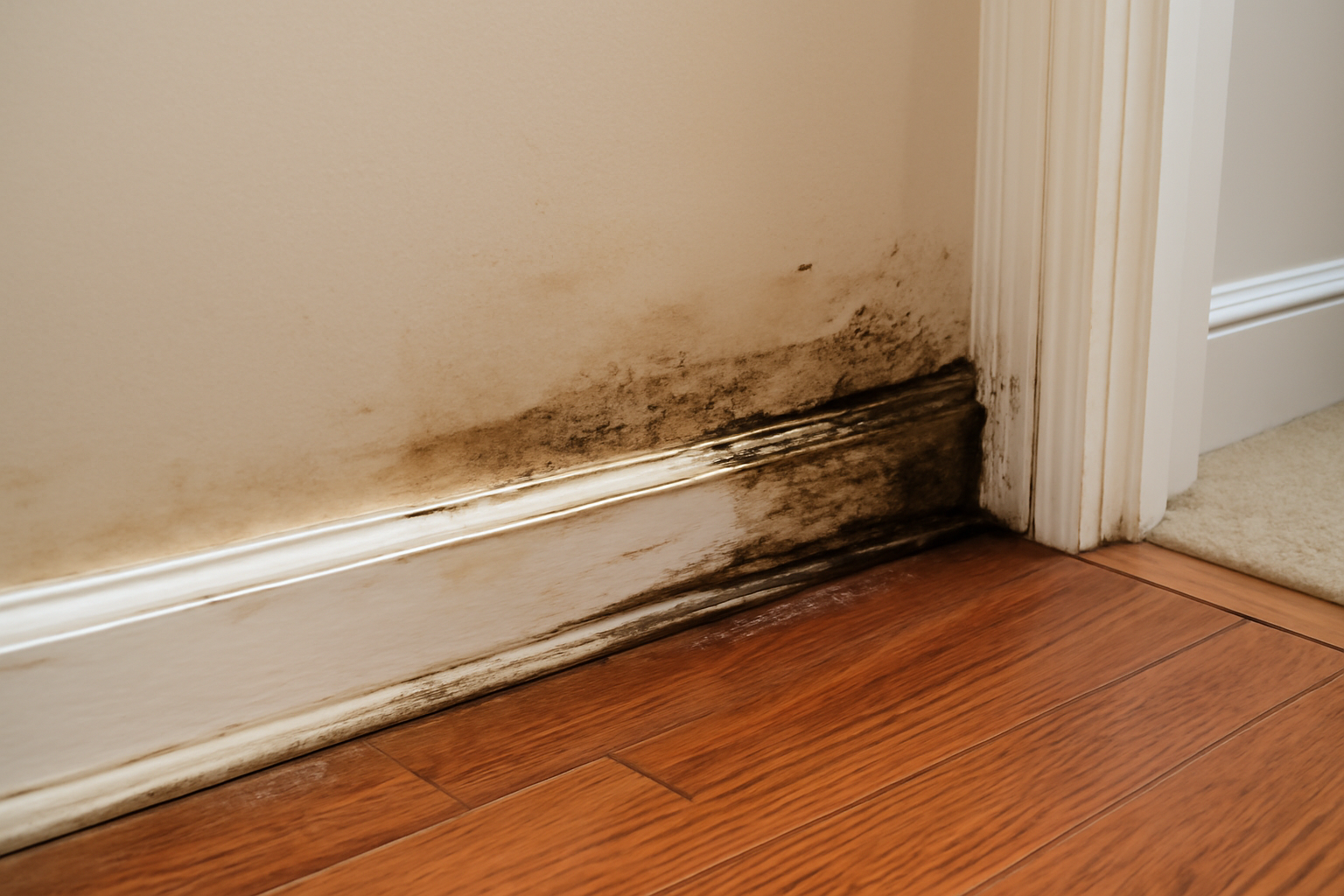 Trim & Baseboard Replacement After Water Damage in Dayton, KY