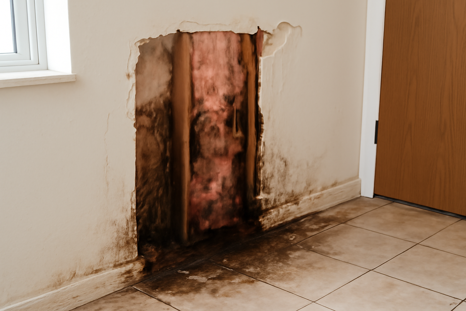 Wall Cavity Water Extraction in Crossgate, KY
