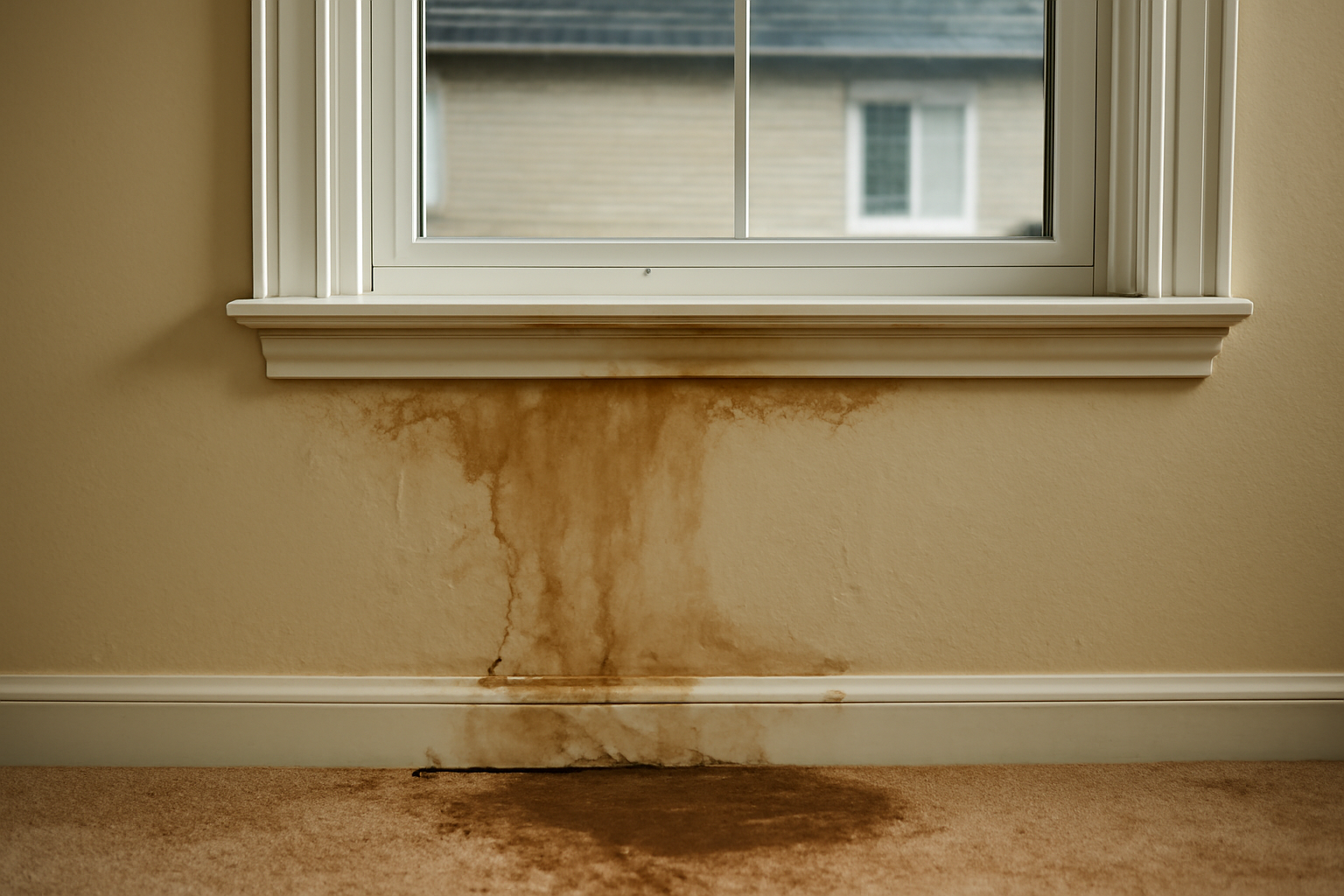 Window Leak Water Removal in Dayton, KY